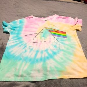 Pink Floyd tie dye shirt